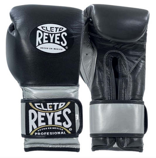 Cleto Reyes Tuxedo Boxing Gloves Black/Silver