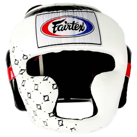 Fairtex HG10 Super Sparring Head Gear-White