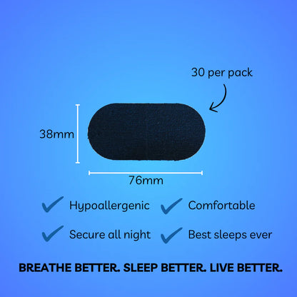 Flow Mouth Tape & Nasal Strips Combo