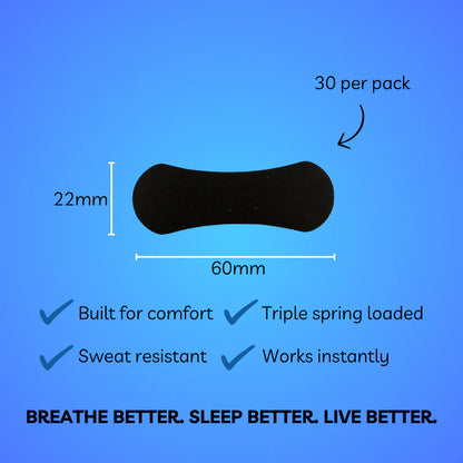 Flow Mouth Tape & Nasal Strips Combo