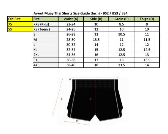 ARWUT - 'Naga' Muay Thai Shorts