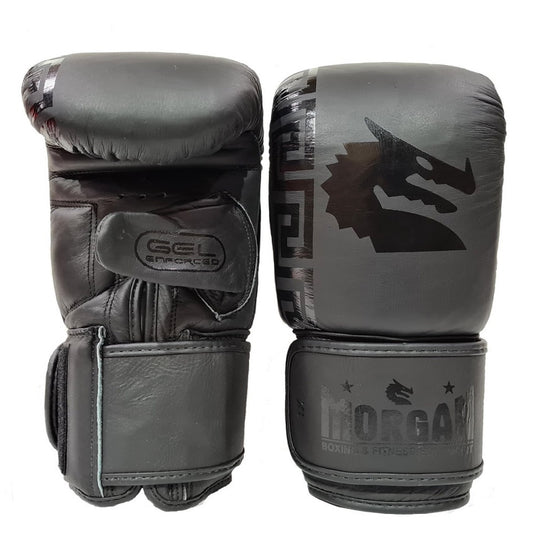 Morgan B2 amber Leather Bag Mitts