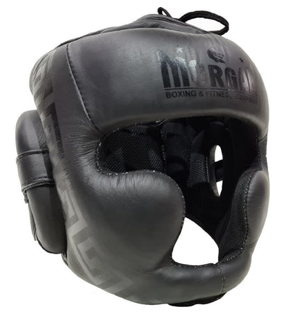 Morgan B2 Bomber Full Face Leather Head Guard