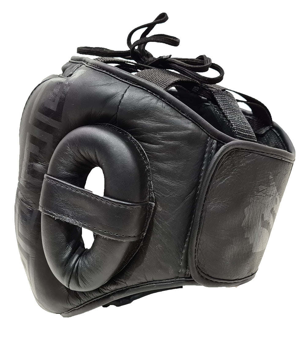 Morgan B2 Bomber Full Face Leather Head Guard