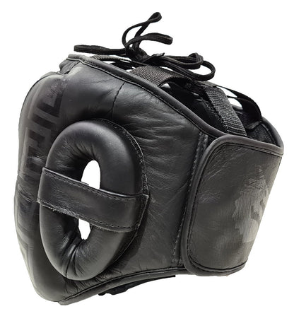 Morgan B2 Bomber Full Face Leather Head Guard