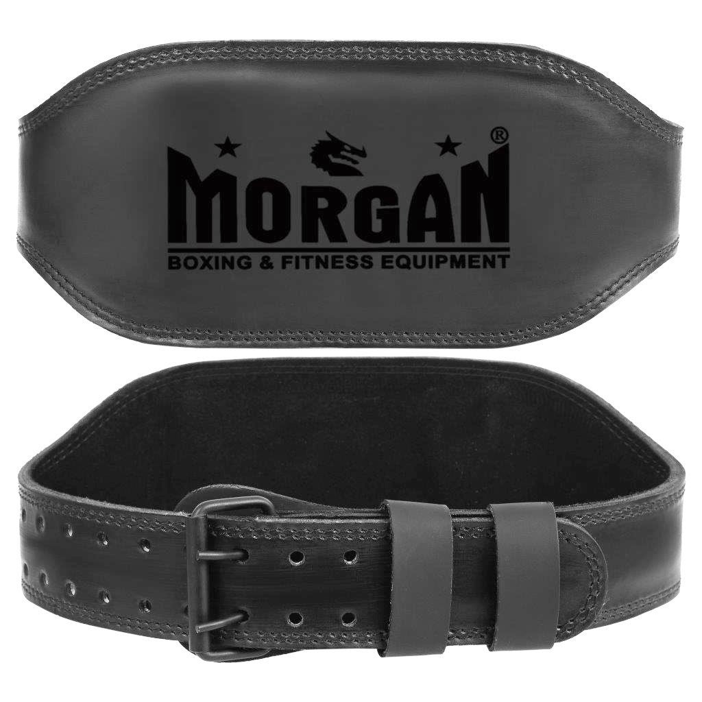 Morgan B2 Bomber Leather Weight Lifting Belt - 15cm Wide