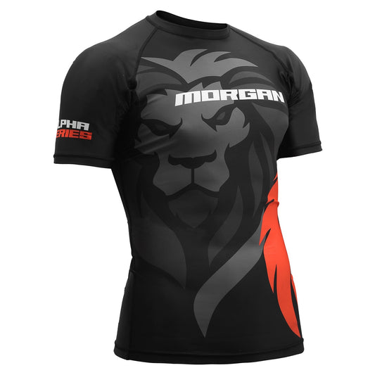 Morgan No-Gi alpha series short sleeve rash guards