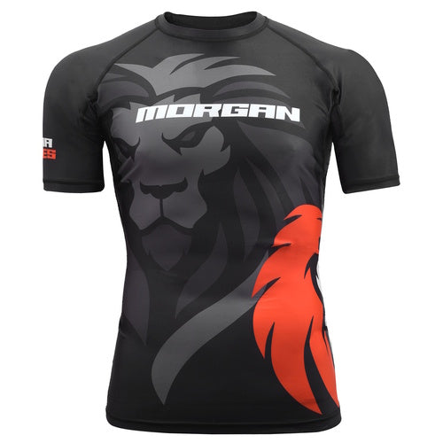 Morgan No-Gi alpha series short sleeve rash guards