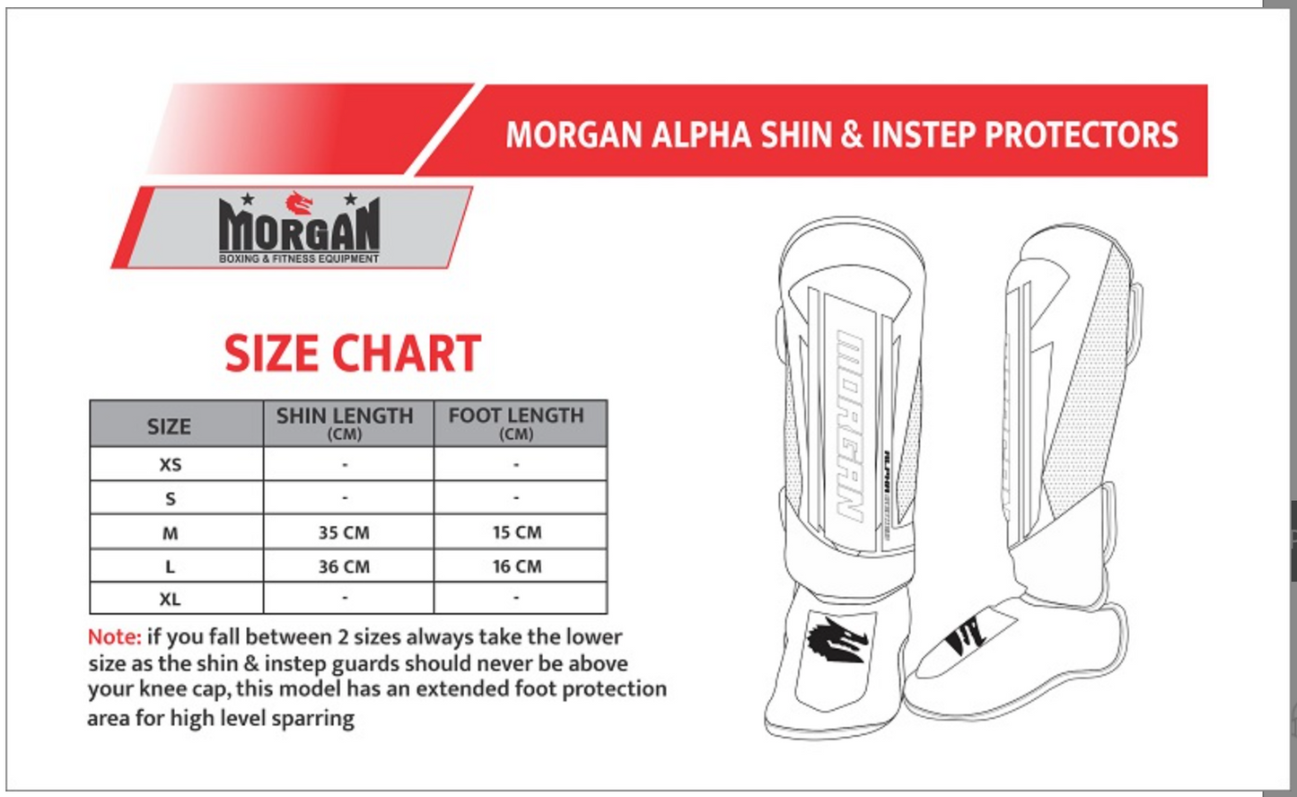 Morgan Alpha Shin Guards