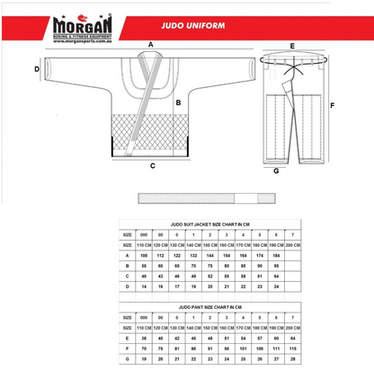 Morgan Dragron 1.5 (550GSM) Judo Weave Uniform