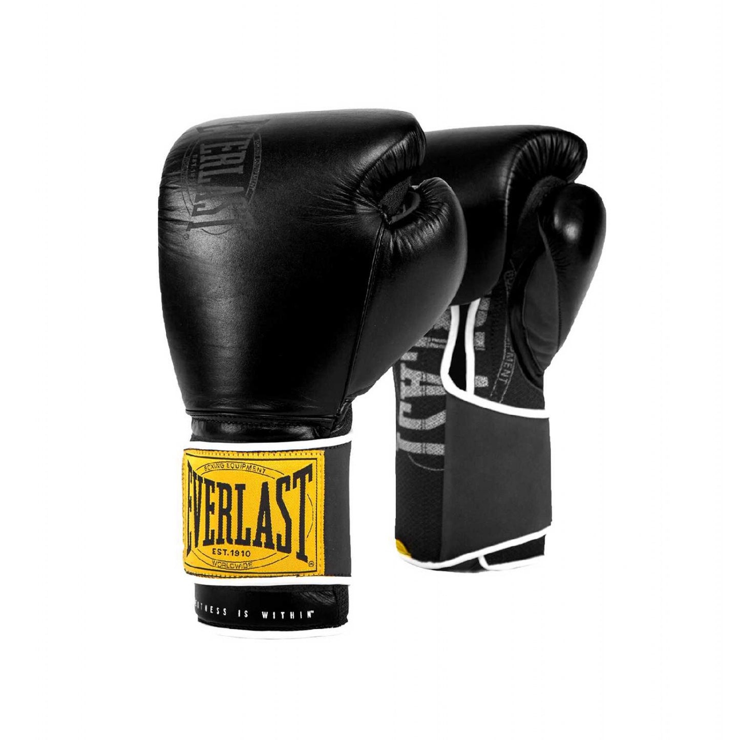 Everlast 1910 Classic Training Gloves- Black