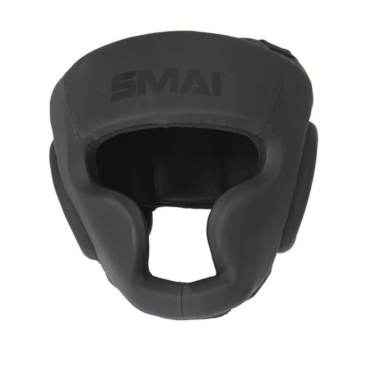 SMAI Triple Black Boxing Head Gear