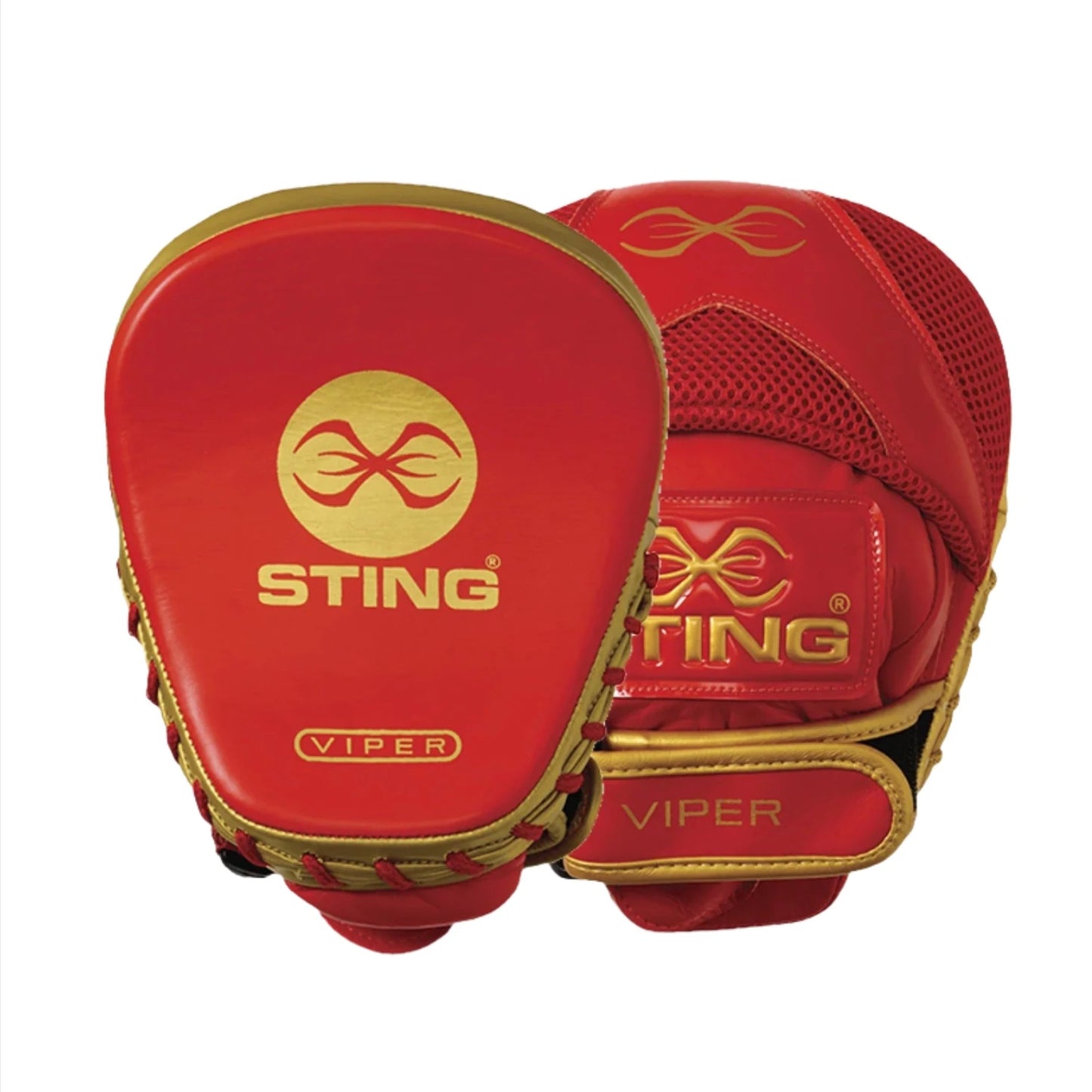 Sting Viper Speed Focus Pads - Red/Gold