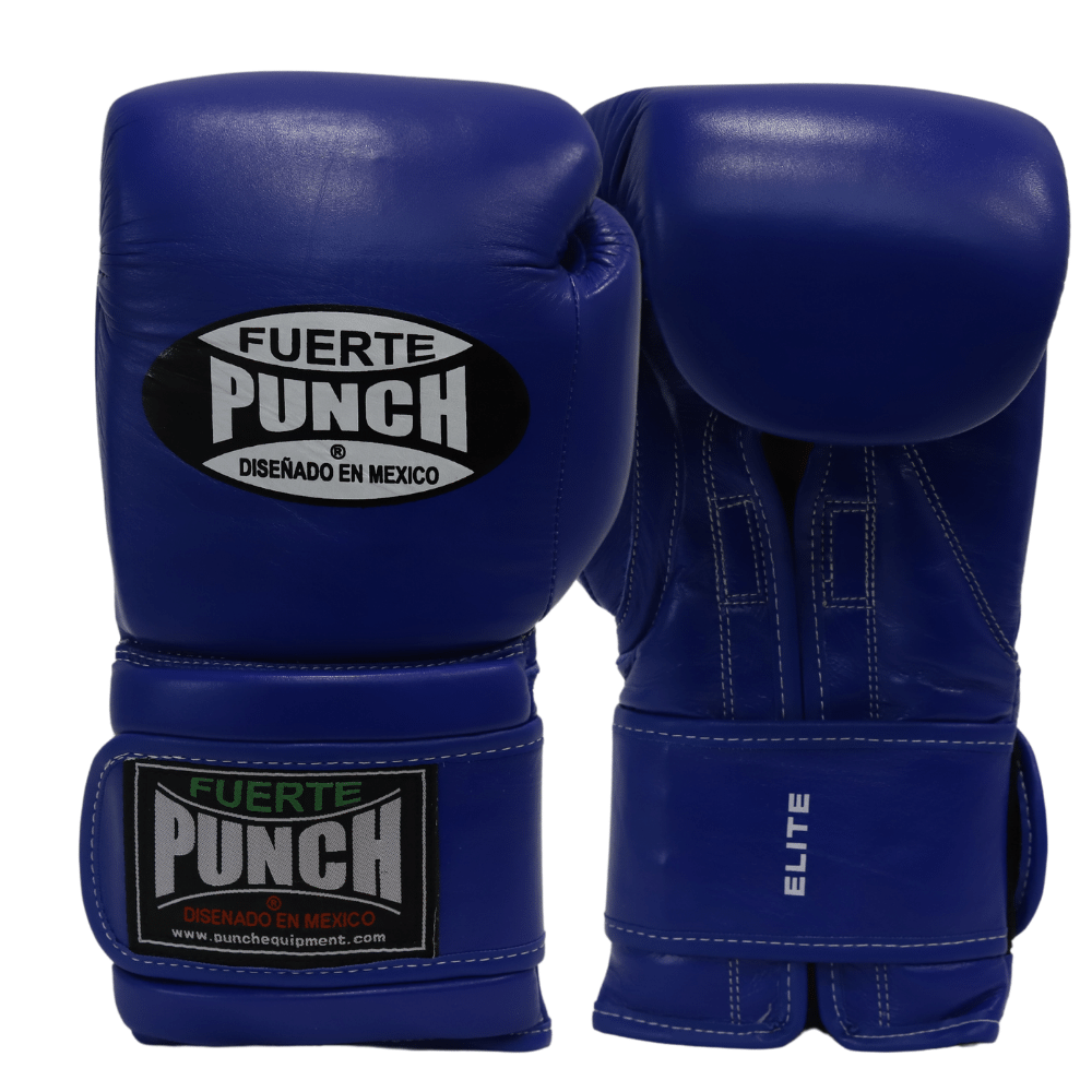 Punch Mexican Fuerte Elite Boxing Glove - Blue