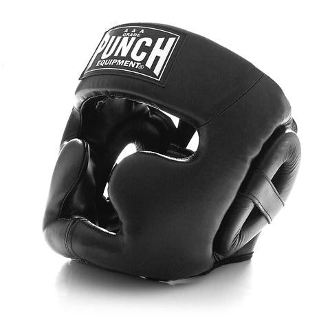 Punch Trophy Getters Full Face Headguard - Black